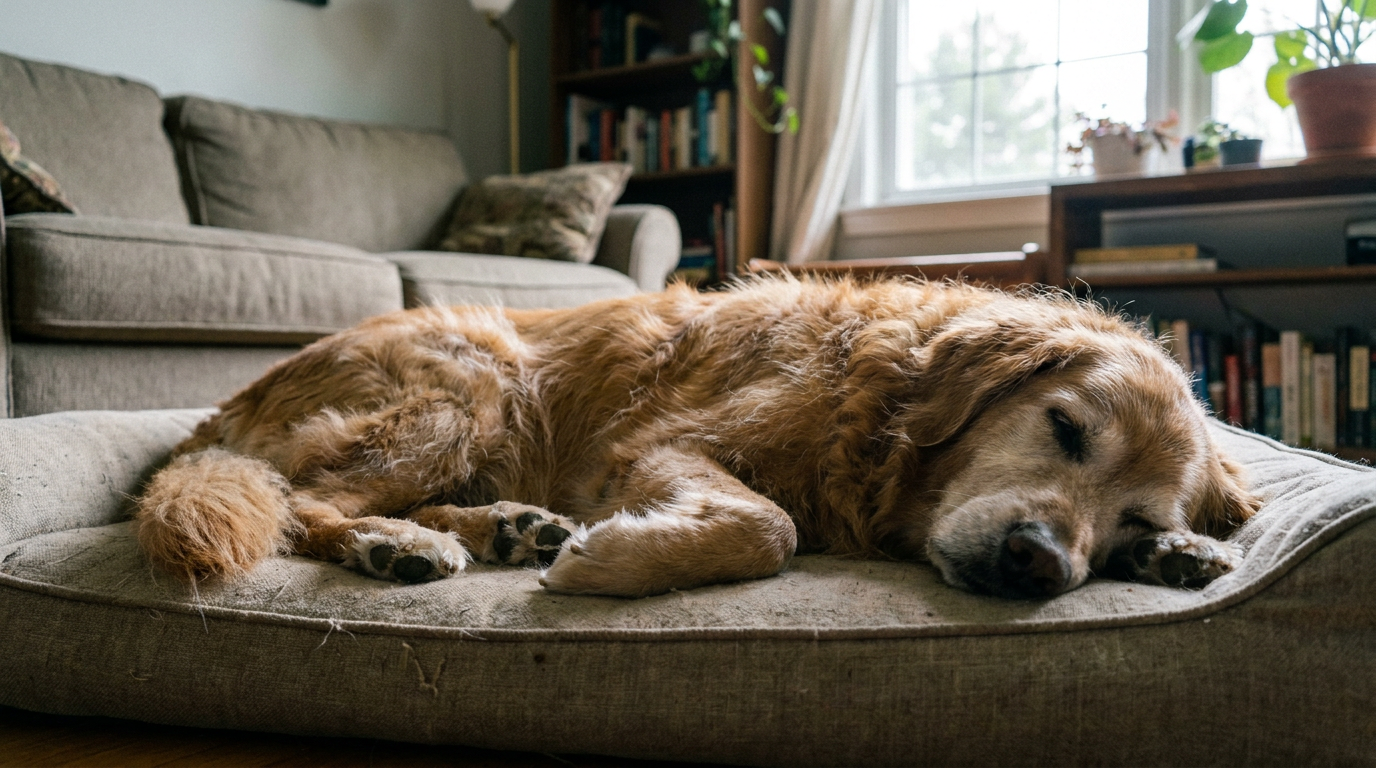 senior dog care