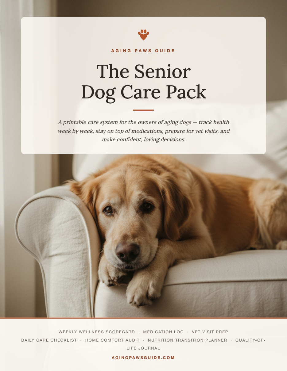 Cover of the Senior Dog Care Pack